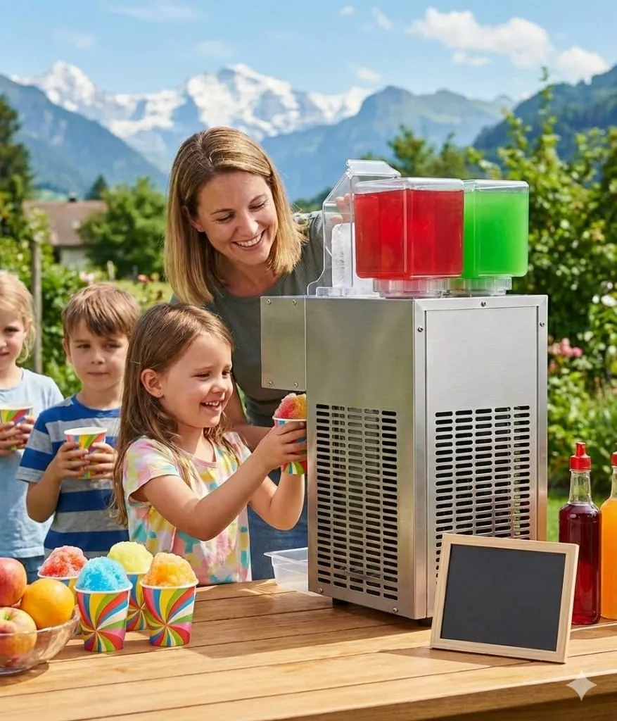 Shaved-Ice-Maschine – Detailansicht 1